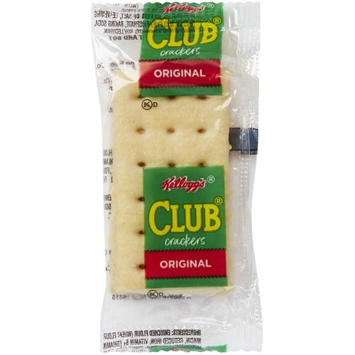Keebler Co.  Crackers, Original Club, 2 Crackers/PK, 500PK/CT, Brown