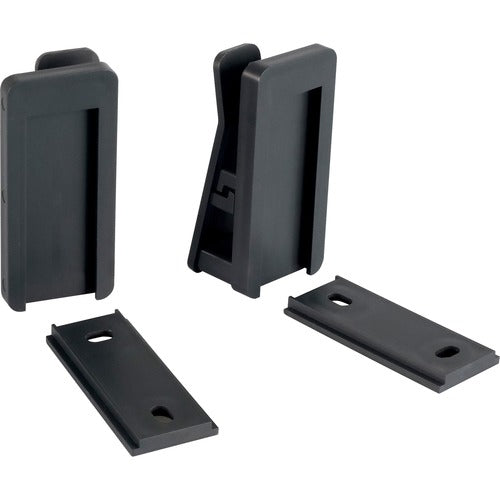 Durable Office Products  Tablet Wall Dock,Clips,Plastic,2.2lb Cap,0.4"D Cap,CGY
