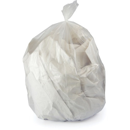 Heritage Bag Company  Can Liners, 0.9 mil Gauge,20-30 Gal,30"x36",200/CT,Clear-HERH6036TC
