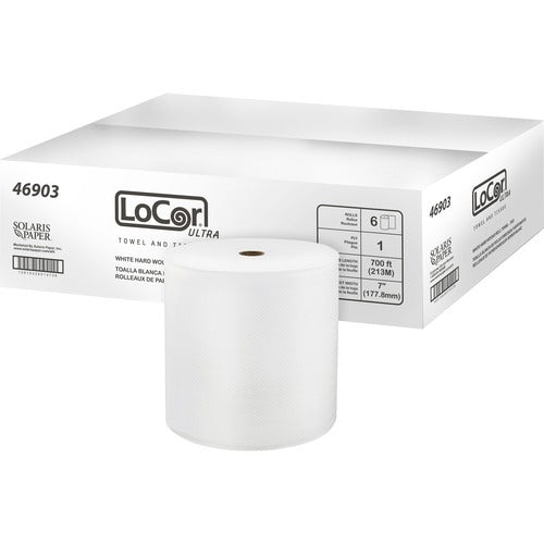 Solaris Paper, Inc.  Paper Towels,1Ply,7"x700",6 Rolls/CT,WE