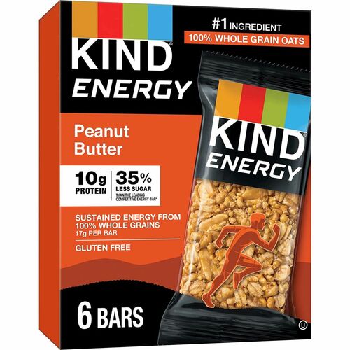 Kind LLC dba Kind Snacks  Snack Bars, Energy, KIND, Peanut Butter, 6/BX
