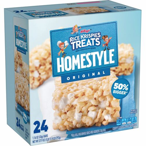 Keebler Co.  Rice Krispies Treats, Homestyle Original, 27.9 oz, 24/BX, BE