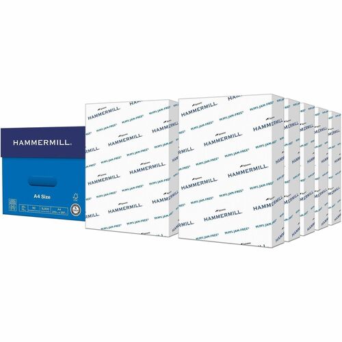 Hammermill  Copy Paper,A4,20lb,75GSM,8.27"x11.69",500/RM,10/CT,WE-HAM105500CT