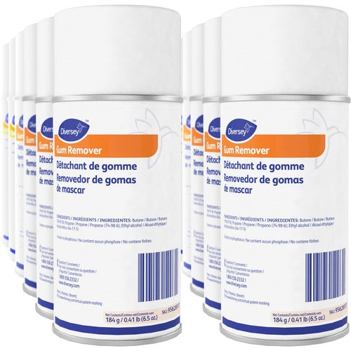 Diversey Care  Gum Remover, Aerosol, 6.5 oz, 12/CT, Clear-DVO95628817CT