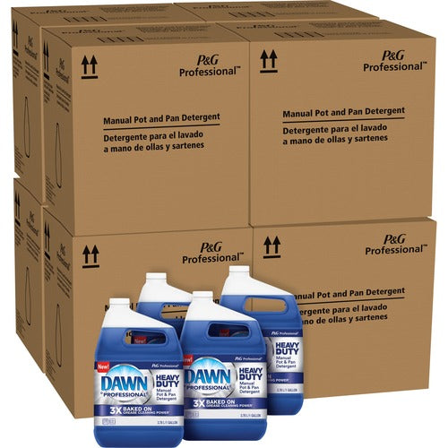 Procter & Gamble Commercial  Detergent,f/Pot/Pan/Dish,Hvy-Dty,Liquid,1Gal,4/CT,192/PL,BE