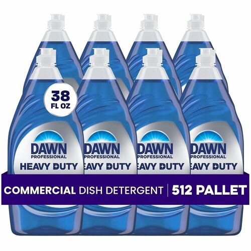 Procter & Gamble Commercial  Detergent,f/Pot/Pan/Dish,Hvy-Dty,Liquid,38oz,8/CT,64/PL,BE