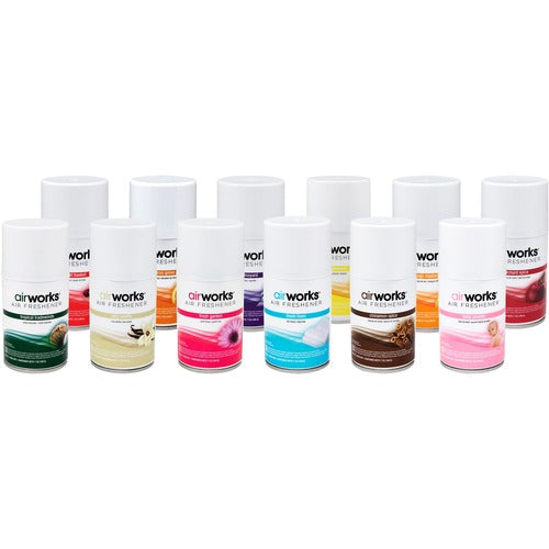 Hospeco  Air Freshener,Variety Scents,Metered,7 oz,12/CT,WE