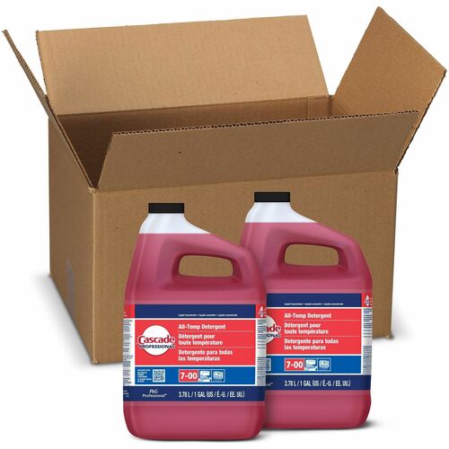 Procter & Gamble Commercial  Dishwash Detergent,All-Temp,1 Gal,2/CT,RD