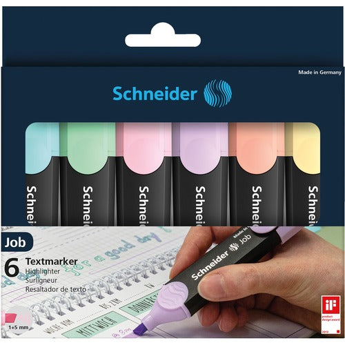 Rediform  Highlighters,Chisel,Poly Barrel,6/ST,AST Pastel