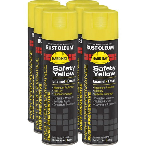 Rust-Oleum  Spray Paint,CorrosionProtection,15 oz,6/CT,YW