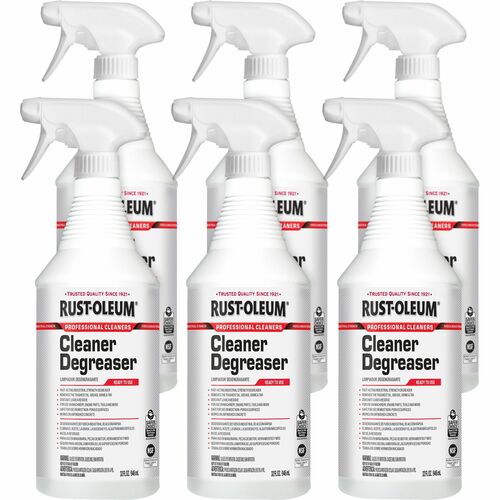 Rust-Oleum  Degreaser,f/Nonporous,Concentrated,Spray,32 oz,6/CT,Clear