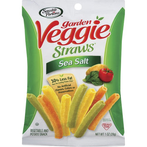 Hain-Celestial  Veggie Straws,Sea Salt,Gluten-Free,1 oz,24/CT,MI