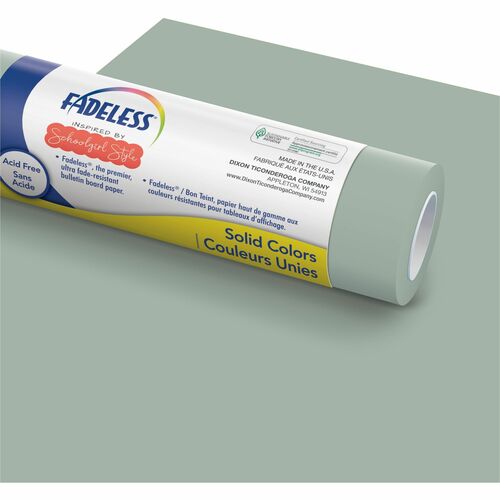 Pacon  Art Paper Roll, Fadeless, 48"x50', 50 lb, Vintage Chalkboard