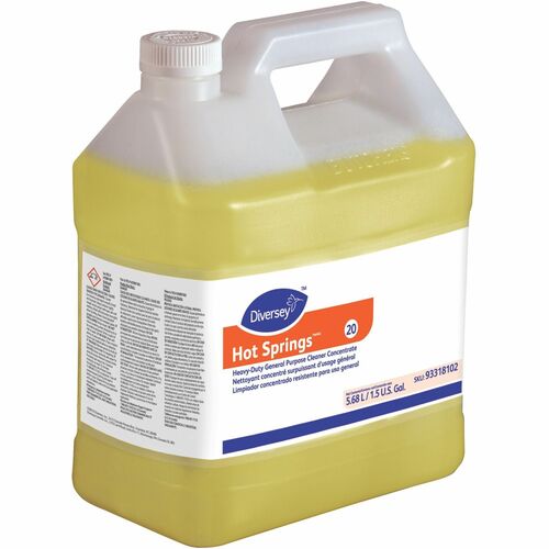 Diversey Care  Cleaning Concentrate,f/Unfinished Floors, 1.5 Gal, 2/CT, YW-DVO93318102