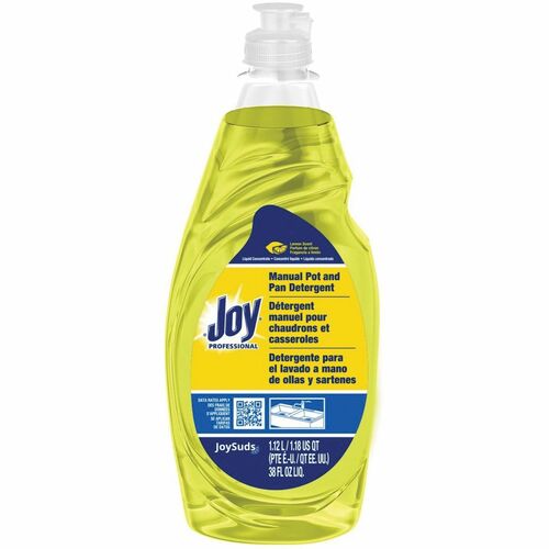 JoySuds  Dishwashing Detergent,Professional,Lemon,38 oz,8/CT,YW