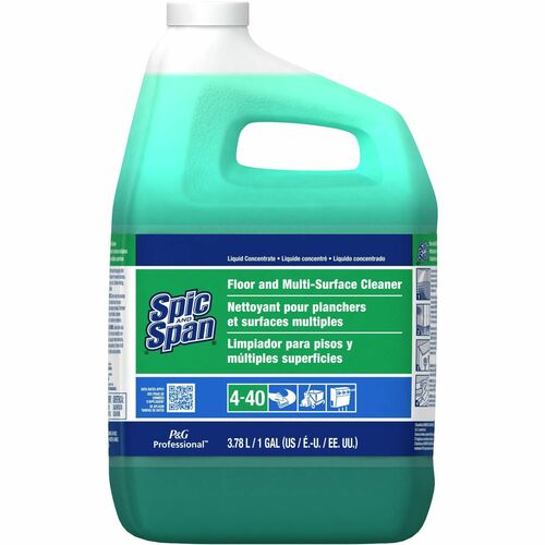 Procter & Gamble Commercial  Floor Cleaner, Spic-n-Span, 1 Gallon, 3/CT, GN