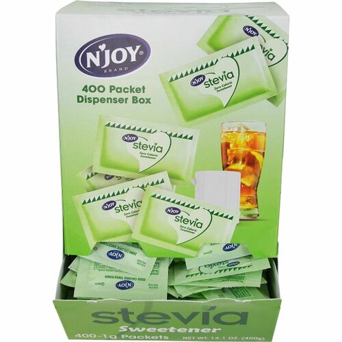 Sugar Foods Corp  Sweetener,Stevia,Sugar Substitute,1 Gram,400/BX,GN