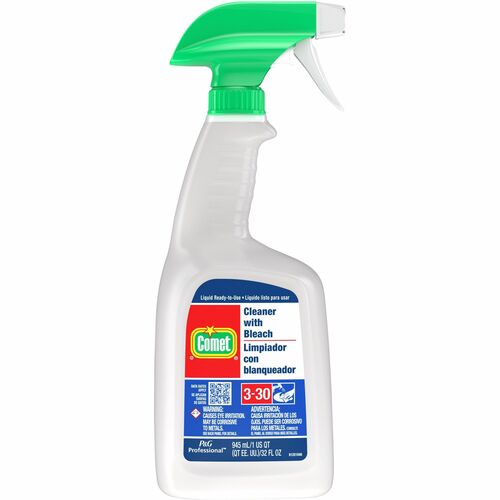 Procter & Gamble Commercial  Comet Cleaner,With Bleach,32oz,Red