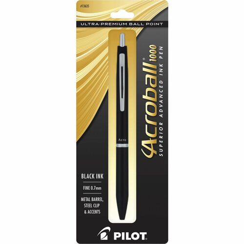 Pilot  Pen,Ballpoint,Fine,0.7mm,BK