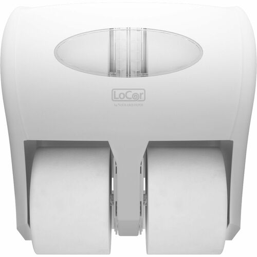Solaris Paper, Inc.  Dispenser,Toilet Paper,4 Roll,13.23"x13.64"x7.38",WE
