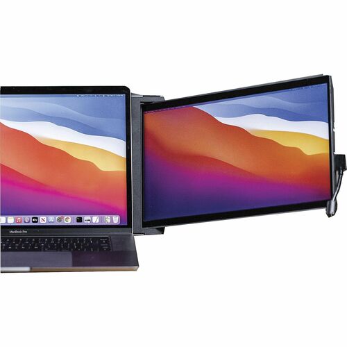 SKILCRAFT  Monitor,Portable,f/13"-14" Laptops,1080p HD Resolution,BK