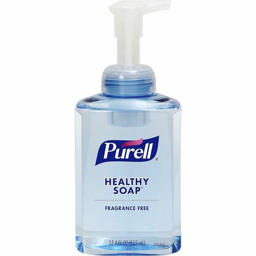 Gojo  Hand Soap, Foam,Fragrance-free,17.4oz Pump, Clear-GOJ501604