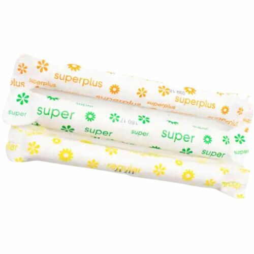 Tampon Tribe  Tampons,Organic Cotton,Hypoallergenic,Super,500/CT