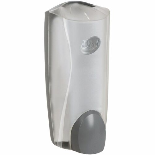 Dial Corporation  Dispenser, f/Soap, Manual, Adj Doses, 1 Liter, Ice