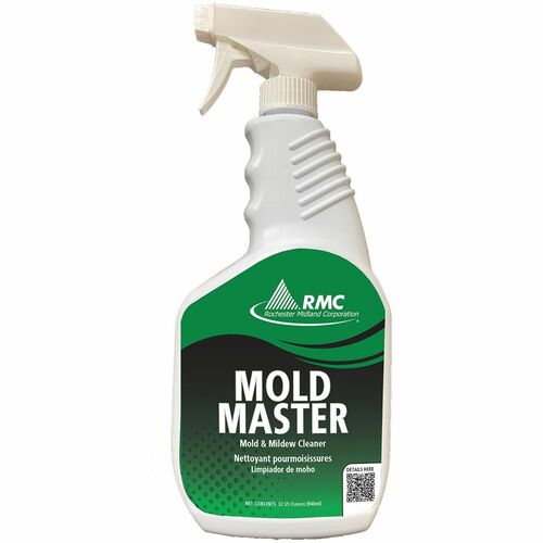 Rochester Midland Corporation  Stain Remover, Ext-Strength, High Foaming, 1Quart, Amber