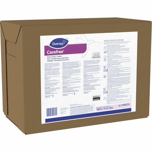 Diversey Care  Floor Finish/Sealer,Carefree,5 Gallon,Off White-DVO5104731