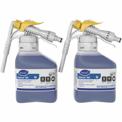 Diversey Care  Glass/Multisurface Cleaner,Concentrated,50.7 oz,2/CT,BE-DVO100975198