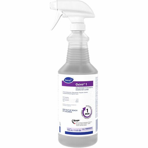 Diversey Care  Disinfectant Cleaner,Oxivir,Spray,32 oz,12/CT,CL-DVO100850916