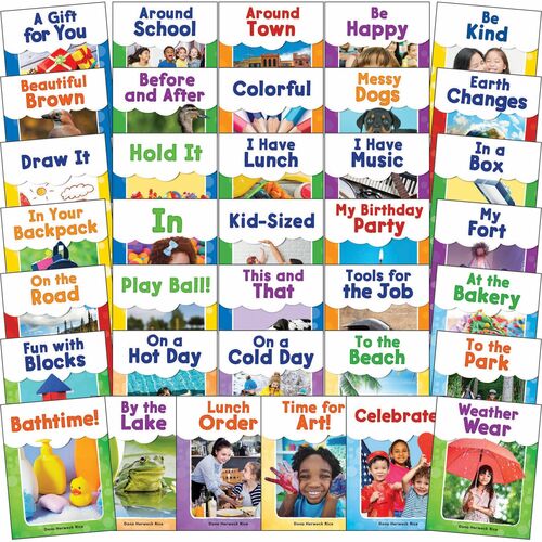 Shell Education Teacher Created Materials  Book Set,Sight Words,Pre-K,36/ST
