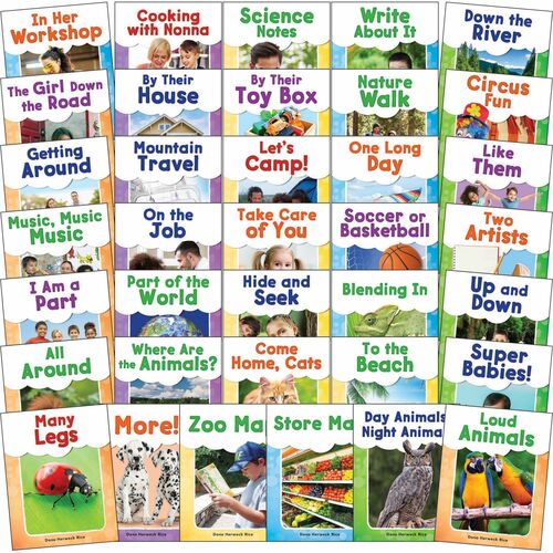 Shell Education Teacher Created Materials  Book Set,Sight Words,Grade 1,36/ST