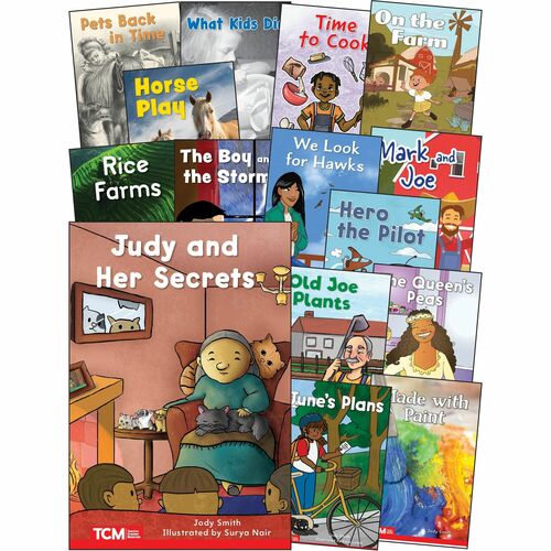 Shell Education Teacher Created Materials  Book Set,Decodable,1st Grade,Part B,15/ST