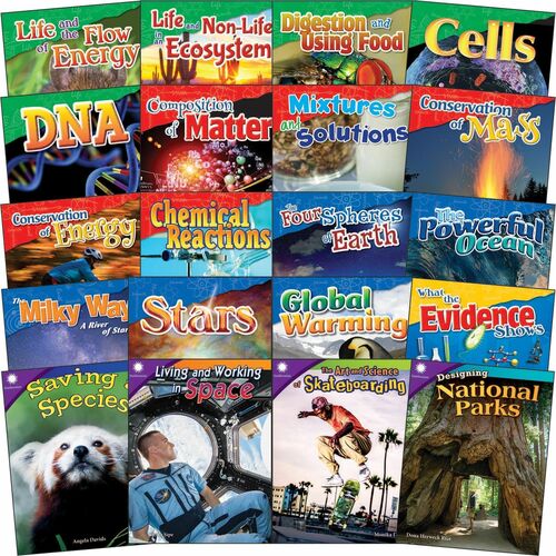 Shell Education Teacher Created Materials  Book Set,Science,5th Grade,20/ST