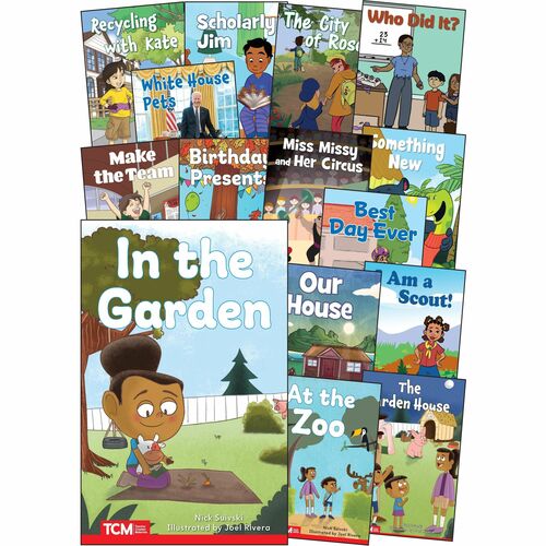 Shell Education Teacher Created Materials  Book Set,Decodable,2nd Grade,Part B,15/ST
