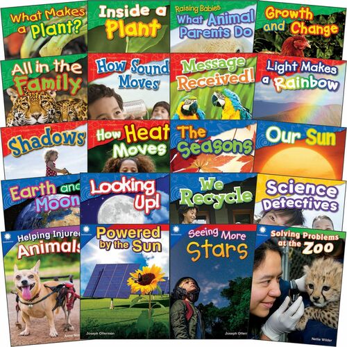 Shell Education Teacher Created Materials  Book Set,Science,1st Grade,20/ST
