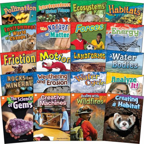 Shell Education Teacher Created Materials  Book Set,Science,2nd Grade,20/ST