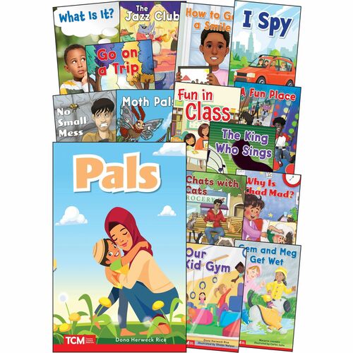 Shell Education Teacher Created Materials  Book Set,Decodable,1st Grade,Part A,15/ST