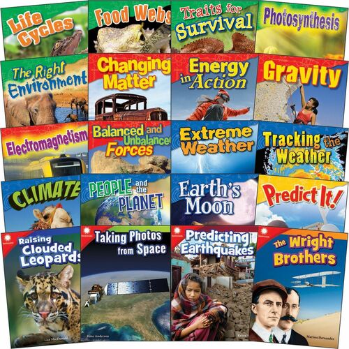 Shell Education Teacher Created Materials  Book Set,Science,3rd Grade,20/ST