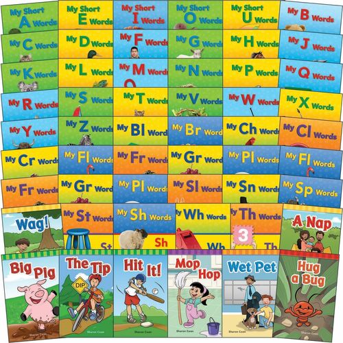 Shell Education Teacher Created Materials  Book Set,Phonics,Pre-K,50/ST