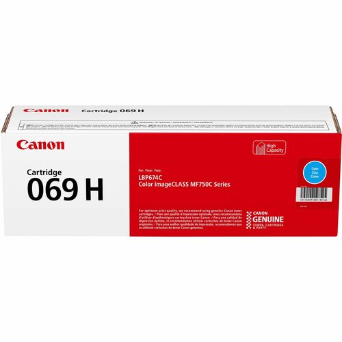 Canon  Toner,069 f/imageClass,LBP674C/MF750C,5500 Page Yield,Cyan