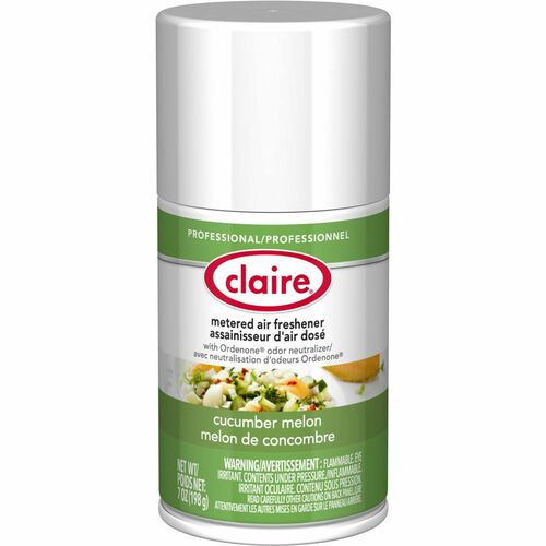 Claire Manufacturing Co  Air Freshener,Metered,Cucumber Melon,7 oz,12/CT