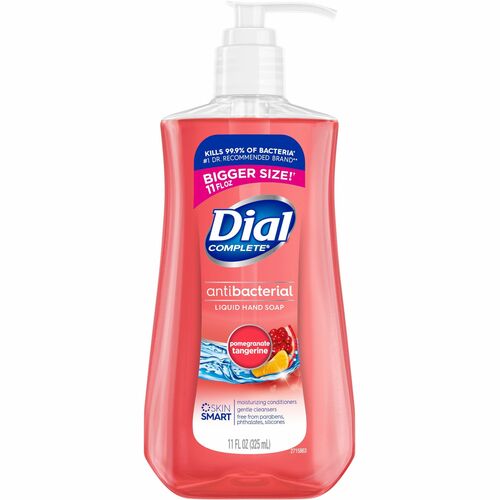 Dial Corporation  Hand Soap,Liquid,Antibacterial,Pomgnte/Tangerine,11oz,RD