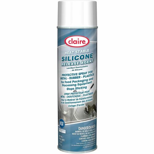 Claire Manufacturing Co  Silicone Spray,f/Food-Processing Equipment,11 oz