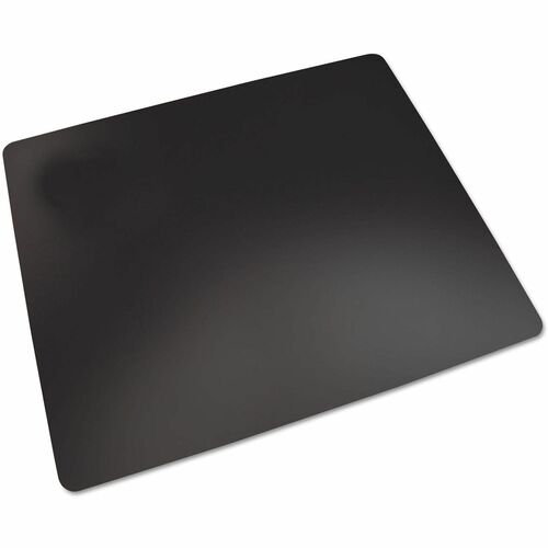 Artistic  Desk Pads,Protective,AntiSkid,Antimicrobial,17"x24",Black