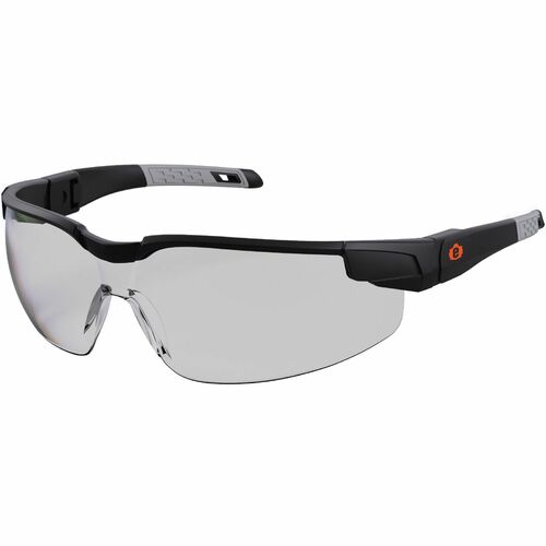 Ergodyne  Glasses,Adjustable Temple,Anti-Fog,In/Outdoor Lens,BK Frame-EGO50065