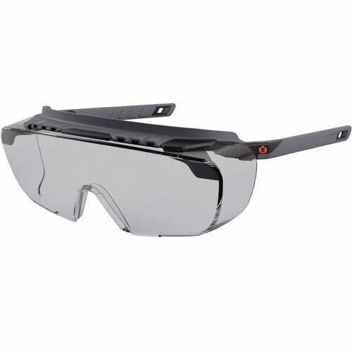 Ergodyne  Safety Glasses,Over-The-Glasses,In/Outdoor Lens,Black Frame-EGO55103