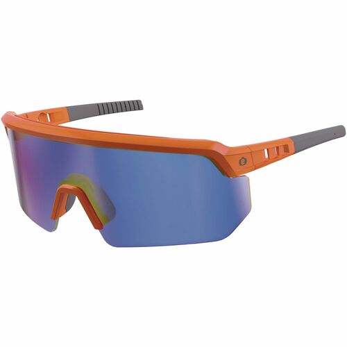 Ergodyne  Safety Glasses,Blade Style,BE Mirror Lens/OE Frame-EGO55021